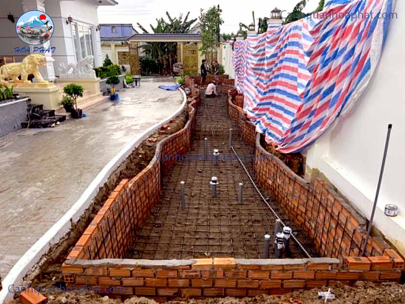 đan sắt thành hồ và đáy thành hồ- hòa phát\