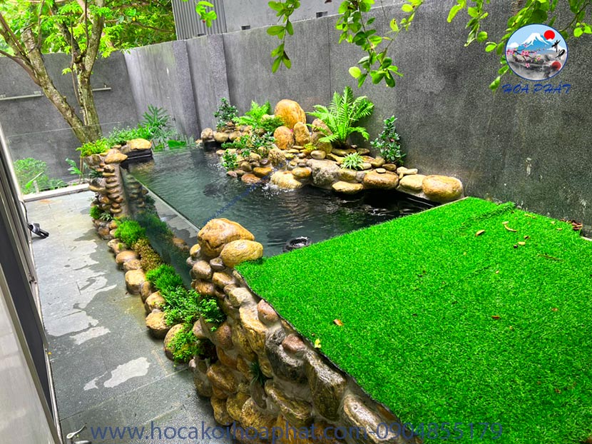 hồ cá bằng kính cường lực