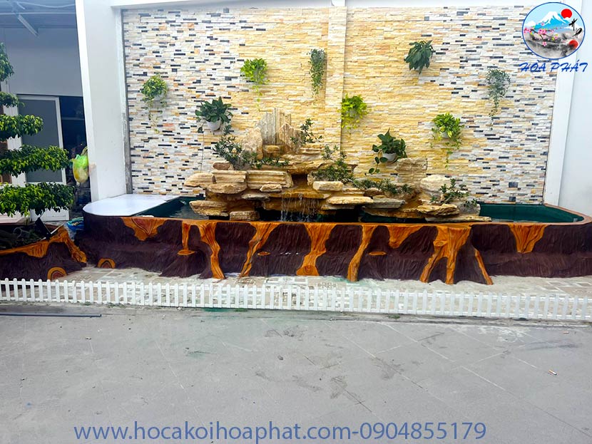 Thi Công Hồ Cá Koi Long An - Hòa Phát