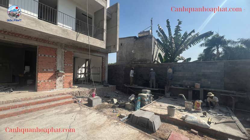 khởi công thi công công trình tại dĩ an bình dương cảnh quan hòa phát