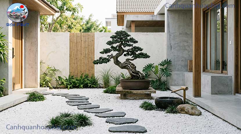 mẫu sân vườn Nhật Bản
