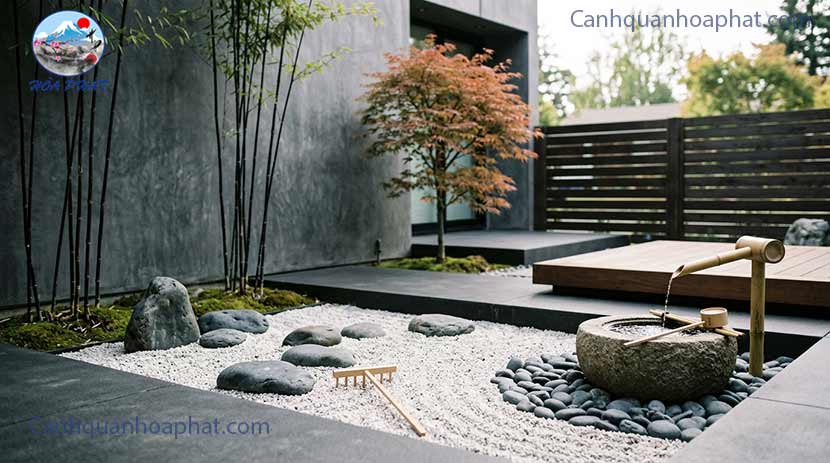mẫu Zen garden
