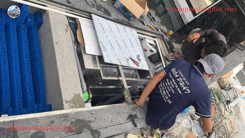 Hệ thống lọc hồ cá Koi chuẩn kỹ thuật