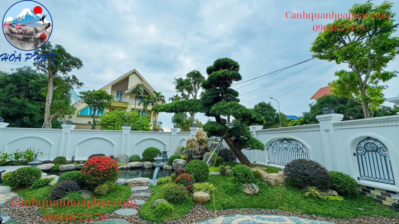 Hồ Cá Koi và Tiểu Cảnh Sân Vườn Đẹp, Sang Trọng 2025