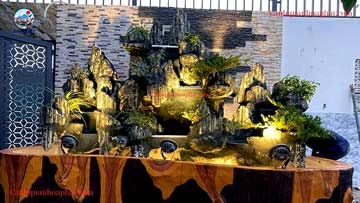 Hòn Non Bộ Đá San Hô Tại Thạnh Xuân, Quận 12