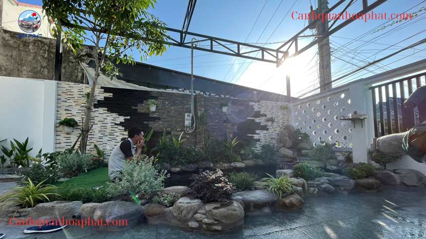 Thi công hồ cá koi An Giang