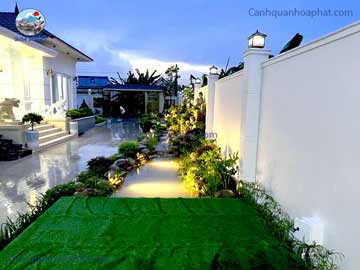 Thi công hồ cá Koi đá cuội Vân Mây Đồng Nai