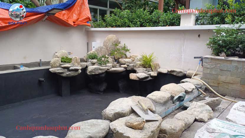 Thi công hồ cá Koi tại Phú Mỹ Hưng Quận 7